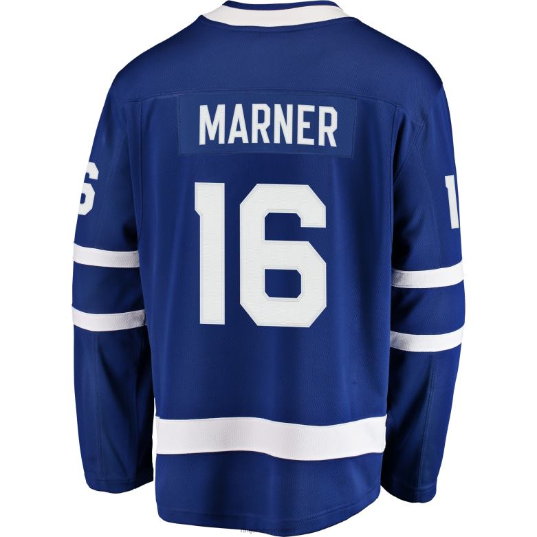 NHL Men Toronto Maple Leafs Mitchell Marner Fanatics Branded Blue Breakaway Player Jersey D002V1368 Clothing
