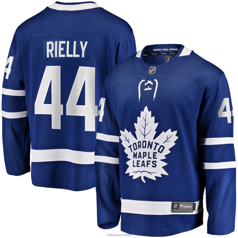 NHL Men Toronto Maple Leafs Morgan Rielly Fanatics Branded Blue Home Breakaway Player Jersey D002V1593 Clothing