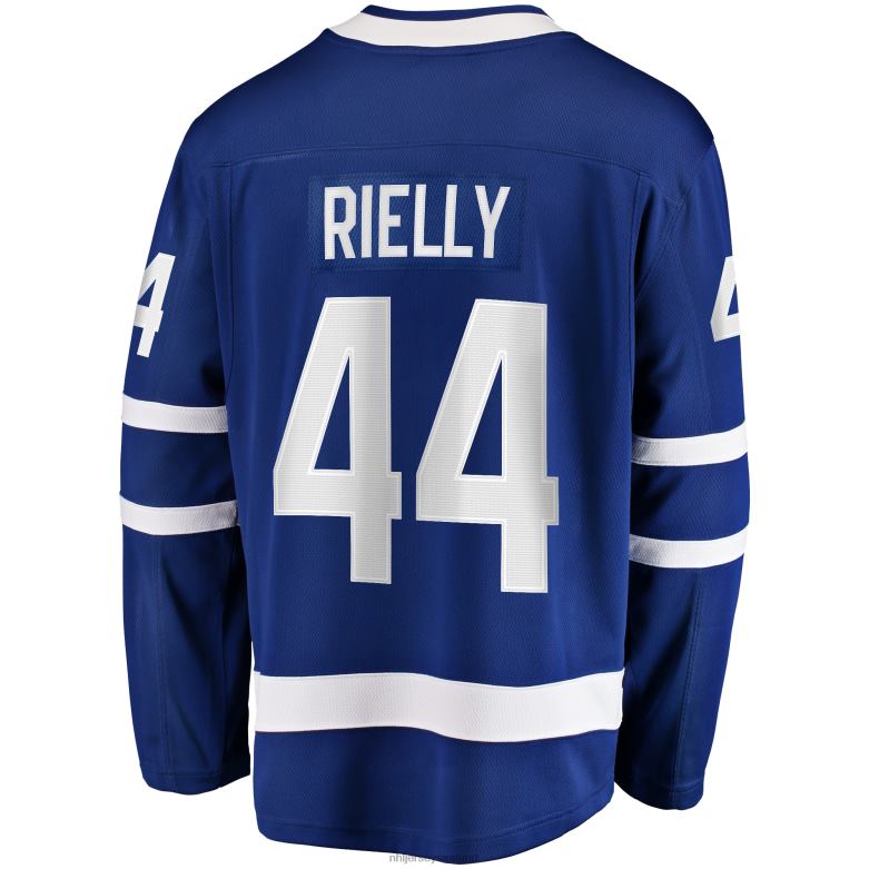 NHL Men Toronto Maple Leafs Morgan Rielly Fanatics Branded Blue Home Breakaway Player Jersey D002V1593 Clothing