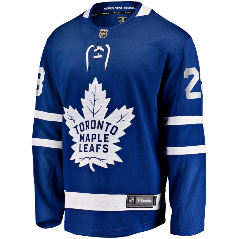 NHL Men Toronto Maple Leafs Sam Lafferty Fanatics Branded Blue Home Breakaway Jersey D002V1052 Clothing