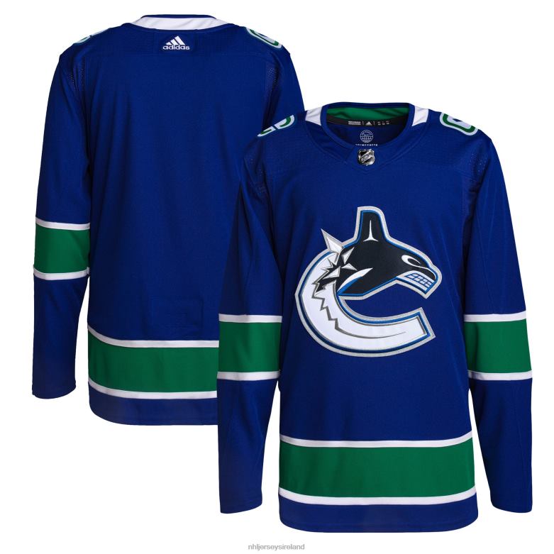 NHL Men Vancouver Canucks Adidas Royal Home Primegreen Authentic Pro Jersey D002V1235 Clothing