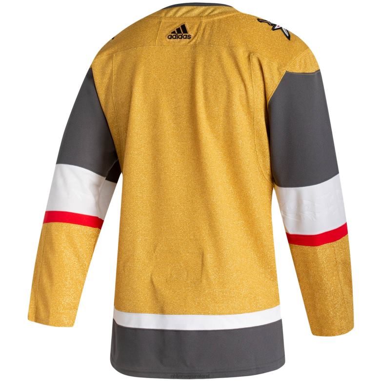 NHL Men Vegas Golden Knights Adidas Gold 2020/21 Home Authentic Jersey D002V415 Clothing