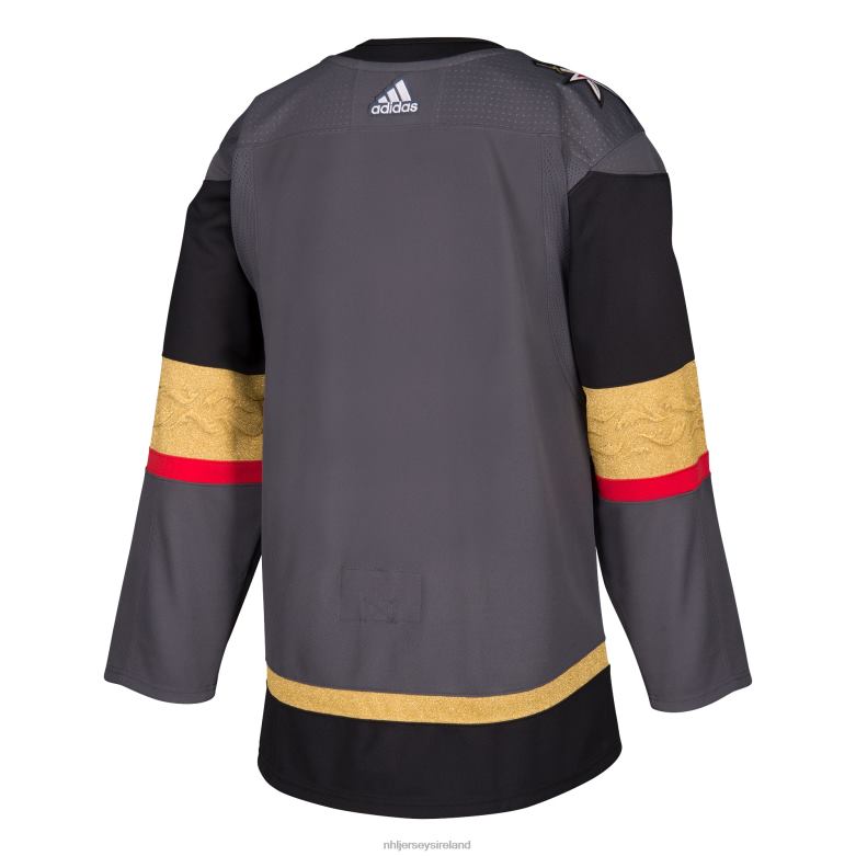 NHL Men Vegas Golden Knights Adidas Gray Alternate Authentic Blank Jersey D002V613 Clothing