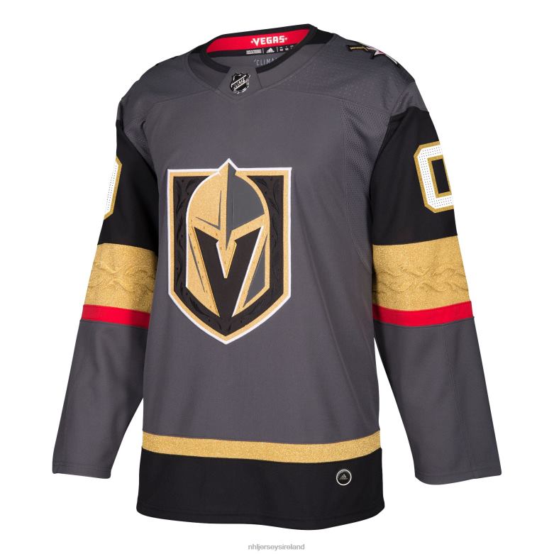 NHL Men Vegas Golden Knights Adidas Gray Alternate Authentic Custom Jersey D002V1375 Clothing