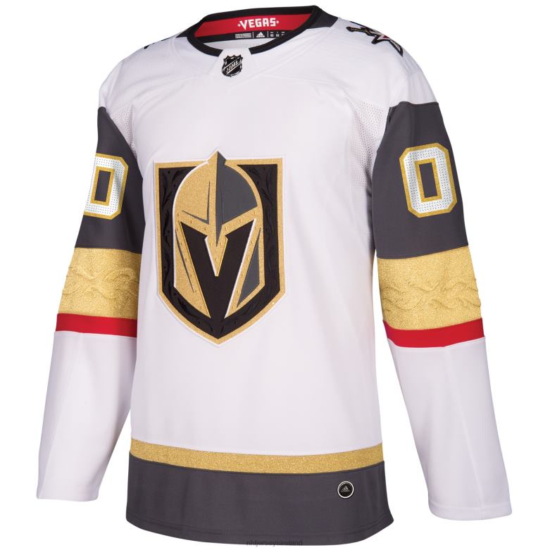NHL Men Vegas Golden Knights Adidas White Away Authentic Custom Jersey D002V1438 Clothing
