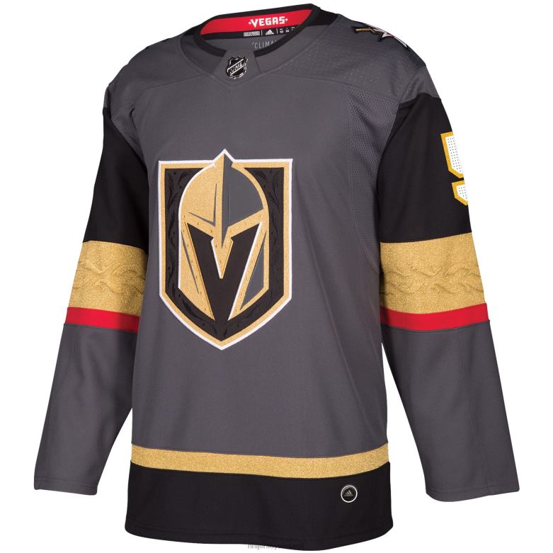 NHL Men Vegas Golden Knights Deryk Engelland Adidas Gray Alternate Authentic Player Jersey D002V1791 Clothing