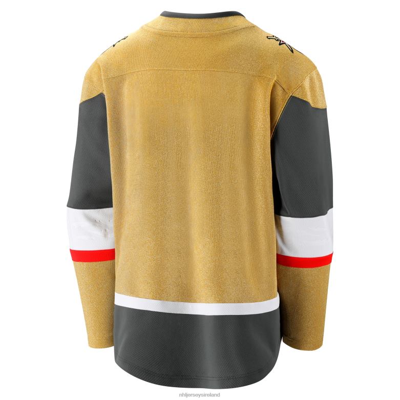 NHL Men Vegas Golden Knights Fanatics Branded Gold Home Breakaway Jersey D002V370 Clothing