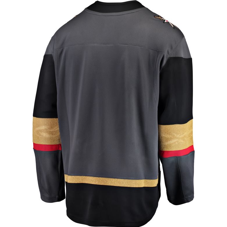 NHL Men Vegas Golden Knights Fanatics Branded Gray Breakaway Alternate Jersey D002V195 Clothing
