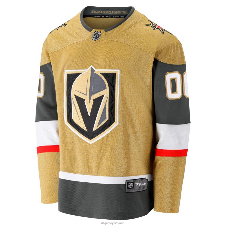 NHL Men Vegas Golden Knights Fanatics Branded Home Breakaway Custom Jersey D002V1790 Clothing