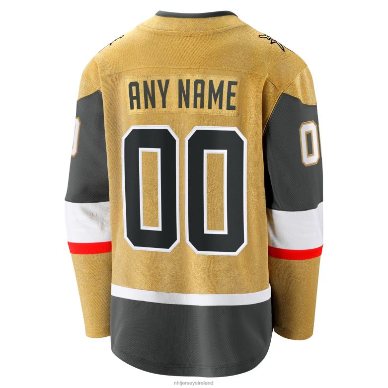 NHL Men Vegas Golden Knights Fanatics Branded Home Breakaway Custom Jersey D002V1790 Clothing