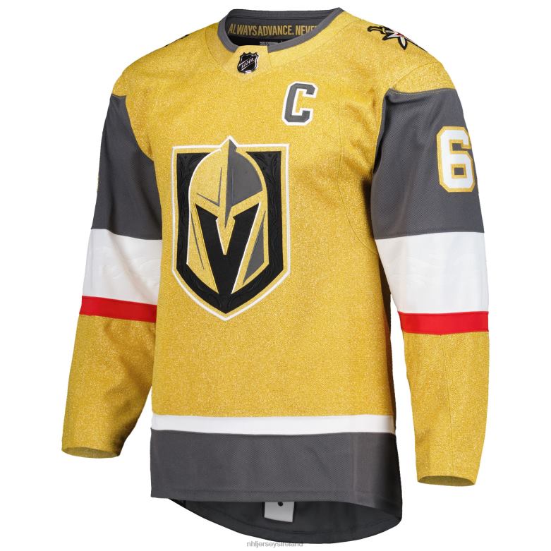 NHL Men Vegas Golden Knights Mark Stone Adidas Gold Captain Patch Primegreen Authentic Pro Alternate Player Jersey D002V1374 Clothing
