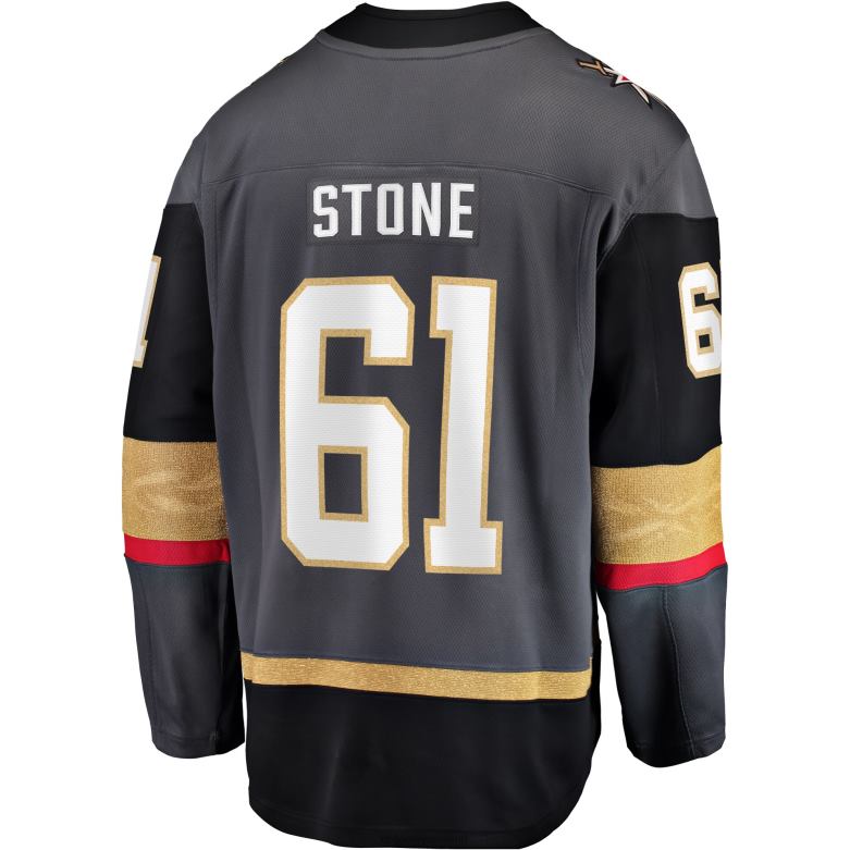 NHL Men Vegas Golden Knights Mark Stone Fanatics Branded Gray Alternate Breakaway Player Jersey D002V1902 Clothing