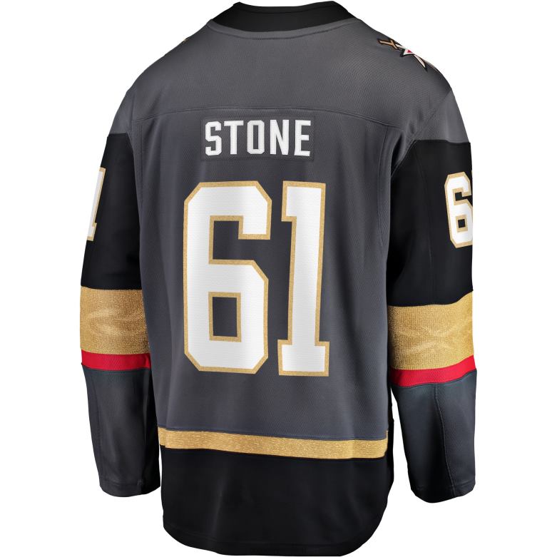 NHL Men Vegas Golden Knights Mark Stone Fanatics Branded Gray Alternate Premier Breakaway Player Jersey D002V151 Clothing