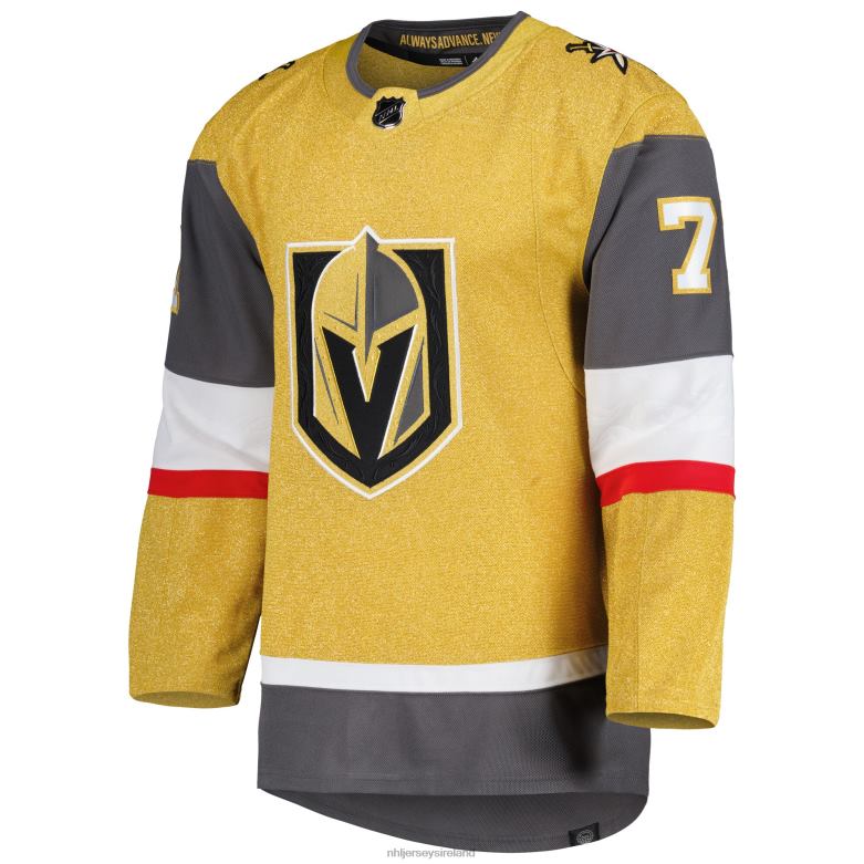 NHL Men Vegas Golden Knights William Karlsson Adidas Gold Primegreen Authentic Pro Player Jersey D002V1925 Clothing