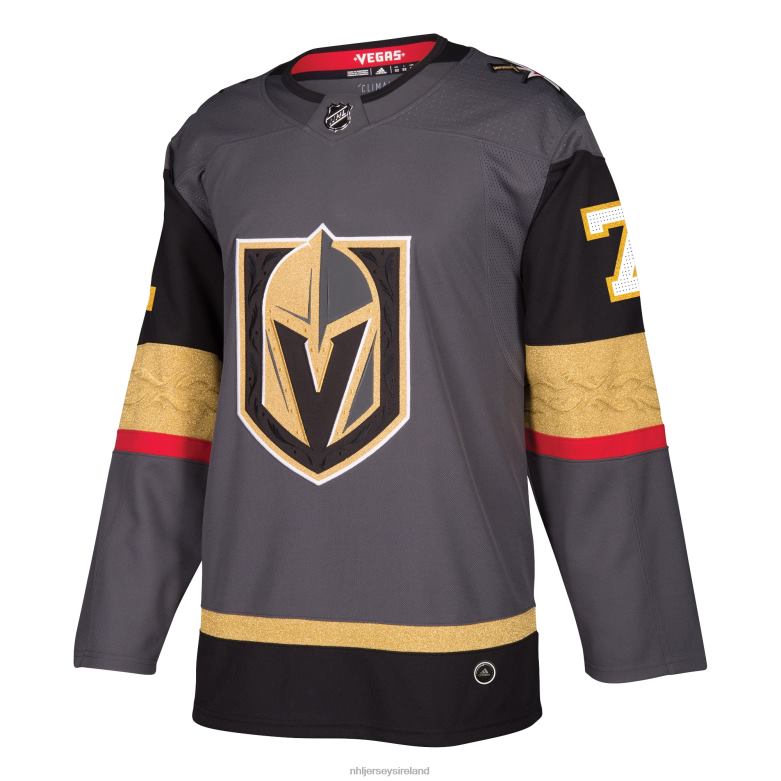 NHL Men Vegas Golden Knights William Karlsson Adidas Gray Alternate Authentic Player Jersey D002V1722 Clothing