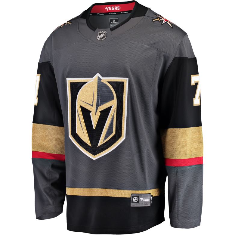 NHL Men Vegas Golden Knights William Karlsson Fanatics Branded Gray Alternate Premier Breakaway Player Jersey D002V285 Clothing