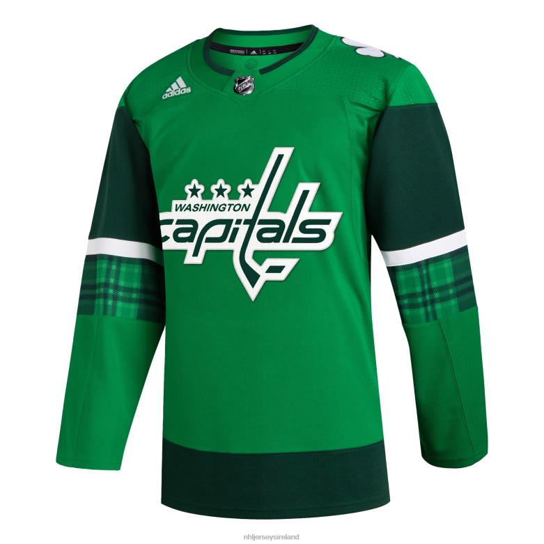 NHL Men Washington Capitals Adidas Kelly Green 2023 St Patrick\S Day Primegreen Authentic Jersey D002V323 Clothing