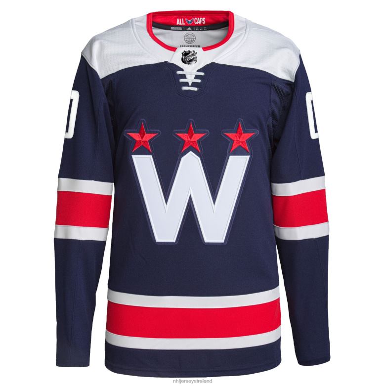 NHL Men Washington Capitals Adidas Navy Alternate Authentic Pro Custom Jersey D002V2269 Clothing