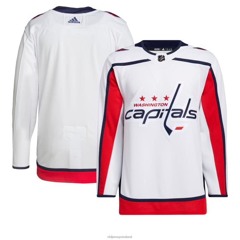 NHL Men Washington Capitals Adidas White Away Primegreen Authentic Pro Jersey D002V1697 Clothing
