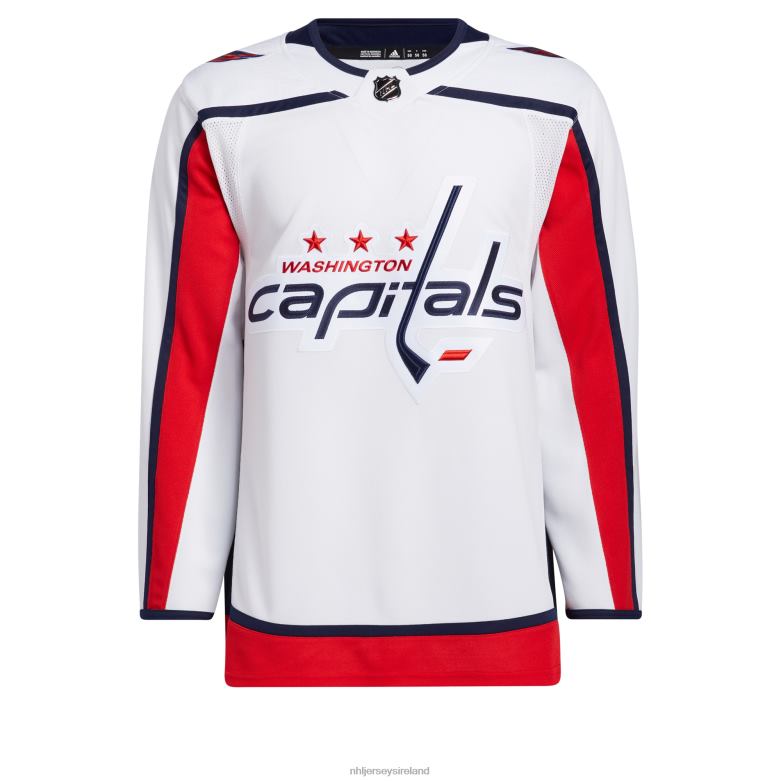 NHL Men Washington Capitals Adidas White Away Primegreen Authentic Pro Jersey D002V1697 Clothing