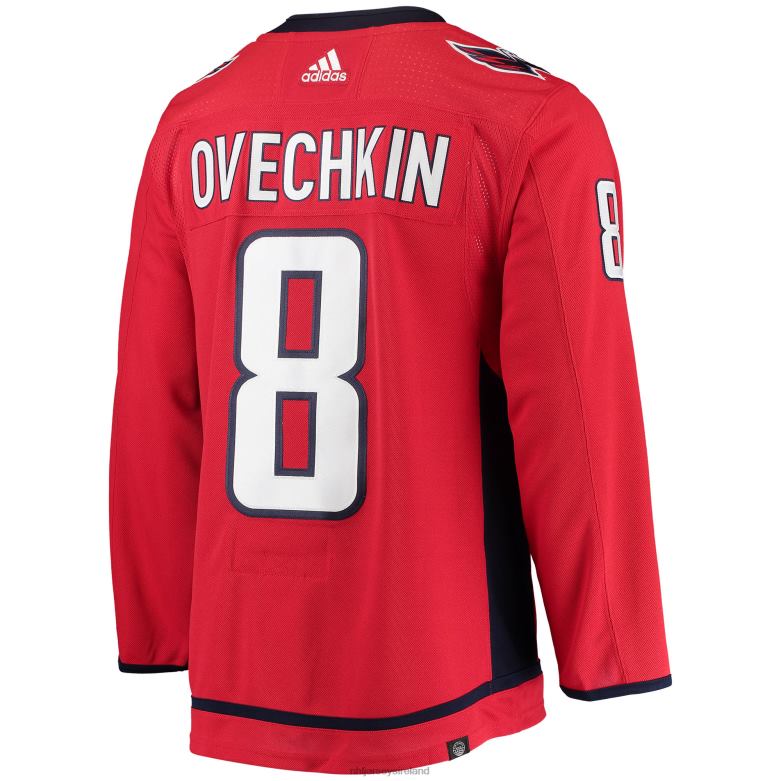 NHL Men Washington Capitals Alexander Ovechkin Adidas Red Home Captain Patch Primegreen Authentic Pro Player Jersey D002V250 Clothing