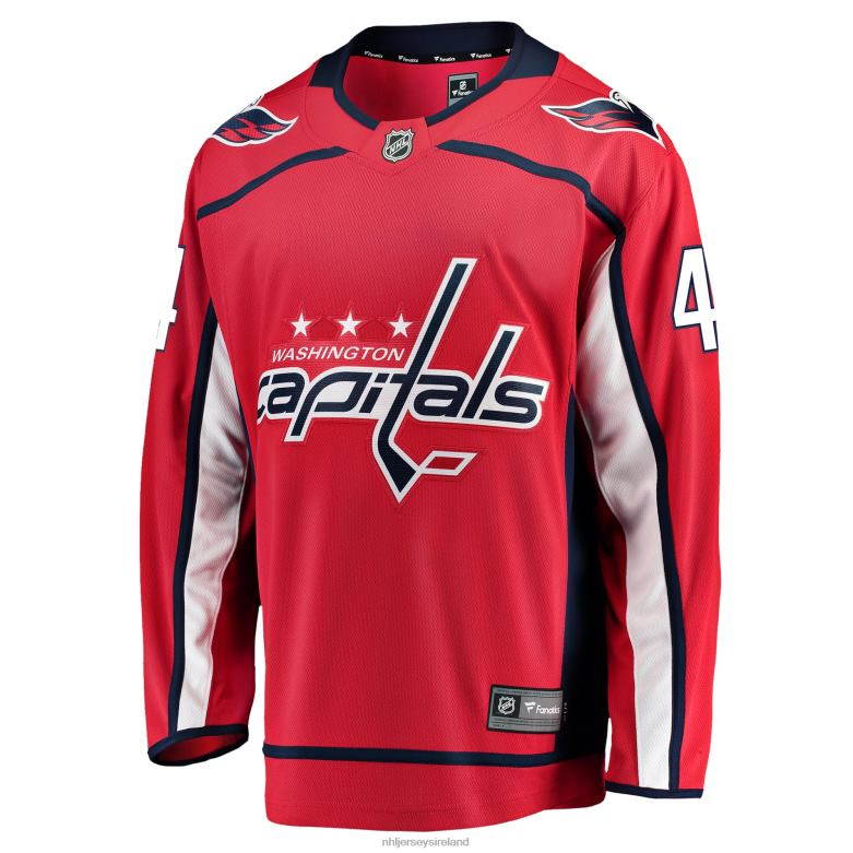 NHL Men Washington Capitals Brooks Orpik Fanatics Branded Red Breakaway Home Player Jersey D002V2122 Clothing