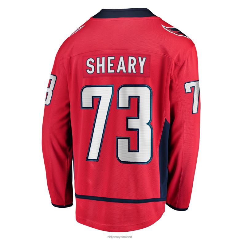 NHL Men Washington Capitals Conor Sheary Fanatics Branded Red Home Breakaway Player Jersey D002V1846 Clothing