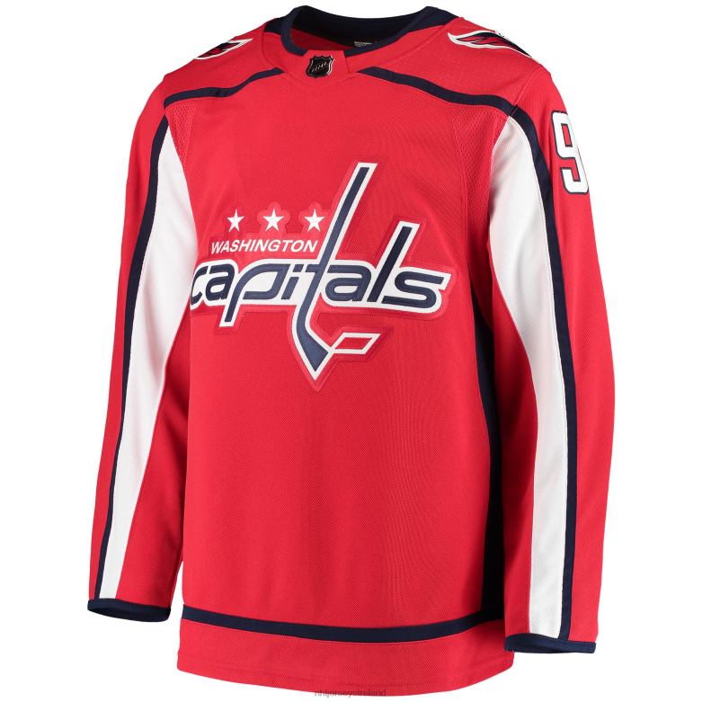 NHL Men Washington Capitals Evgeny Kuznetsov Adidas Red Home Authentic Player Jersey D002V2156 Clothing