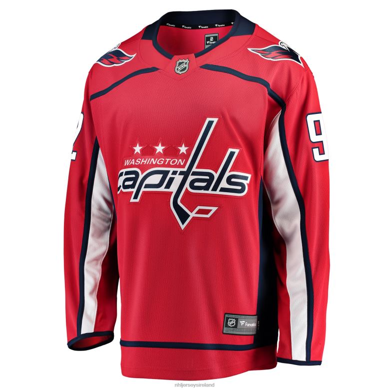 NHL Men Washington Capitals Evgeny Kuznetsov Fanatics Branded Red Home Breakaway Player Jersey D002V1391 Clothing