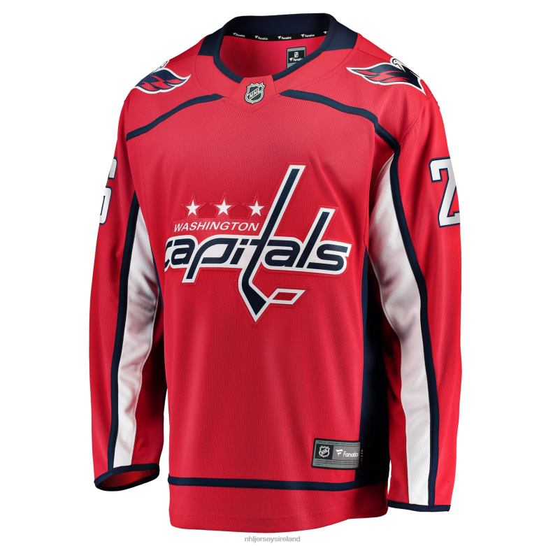 NHL Men Washington Capitals Nic Dowd Fanatics Branded Red Home Breakaway Player Jersey D002V1847 Clothing