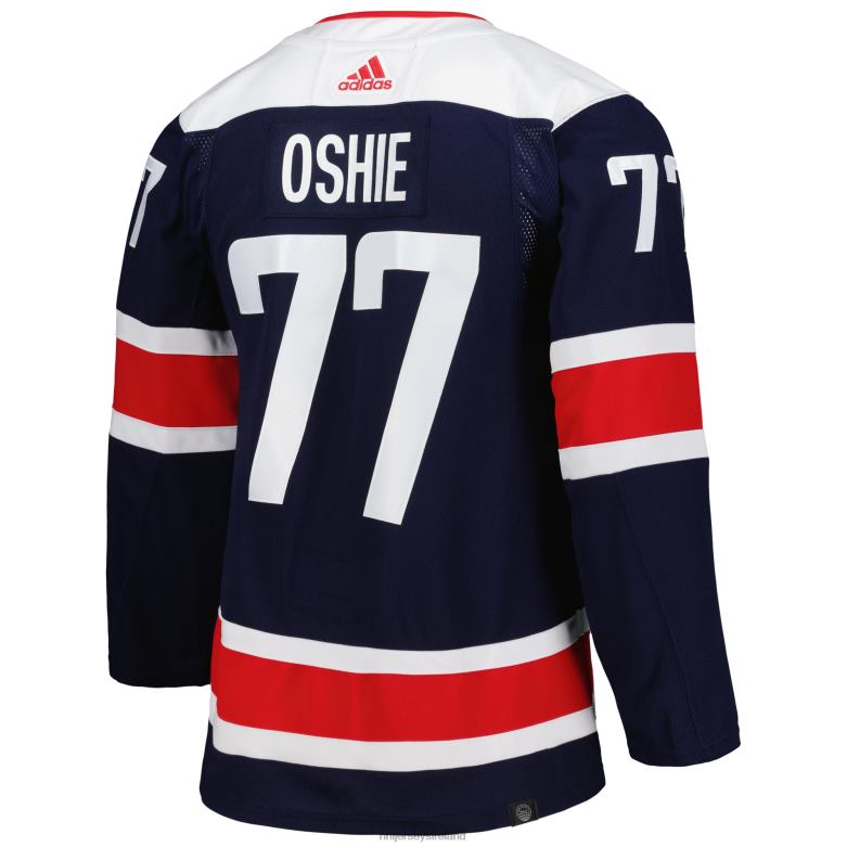 NHL Men Washington Capitals Tj Oshie Adidas Navy Primegreen Authentic Pro Alternate Player Jersey D002V440 Clothing