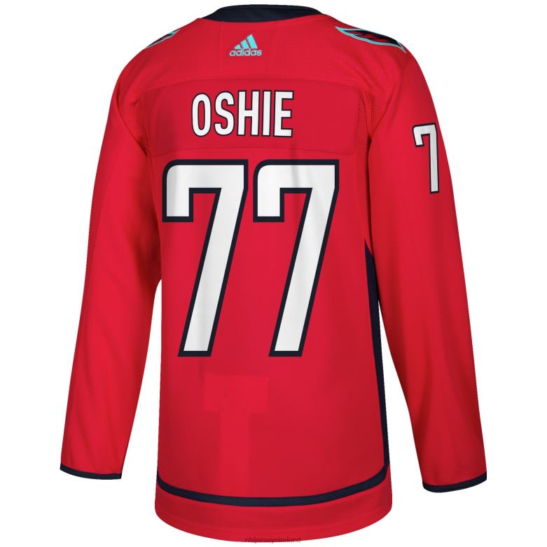 NHL Men Washington Capitals Tj Oshie Adidas Red Authentic Player Jersey D002V1999 Clothing