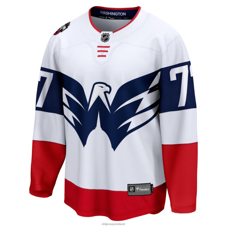 NHL Men Washington Capitals Tj Oshie Fanatics Branded White 2023 Stadium Series Breakaway Player Jersey D002V741 Clothing