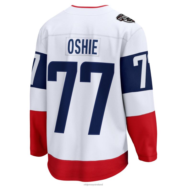 NHL Men Washington Capitals Tj Oshie Fanatics Branded White 2023 Stadium Series Breakaway Player Jersey D002V741 Clothing