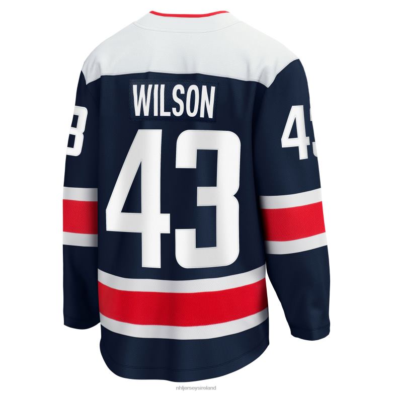 NHL Men Washington Capitals Tom Wilson Fanatics Branded Navy 2020/21 Alternate Premier Breakaway Player Jersey D002V282 Clothing