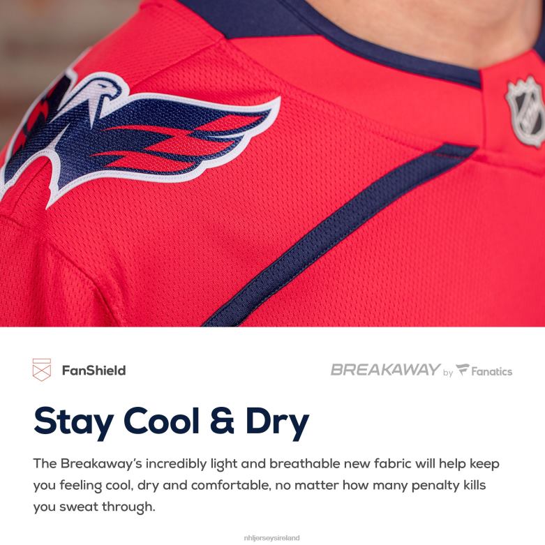 NHL Men Washington Capitals White 2018 Stanley Cup Champions Away Breakaway Custom Jersey D002V797 Clothing