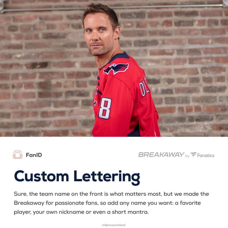 NHL Men Washington Capitals White 2018 Stanley Cup Champions Away Breakaway Custom Jersey D002V797 Clothing