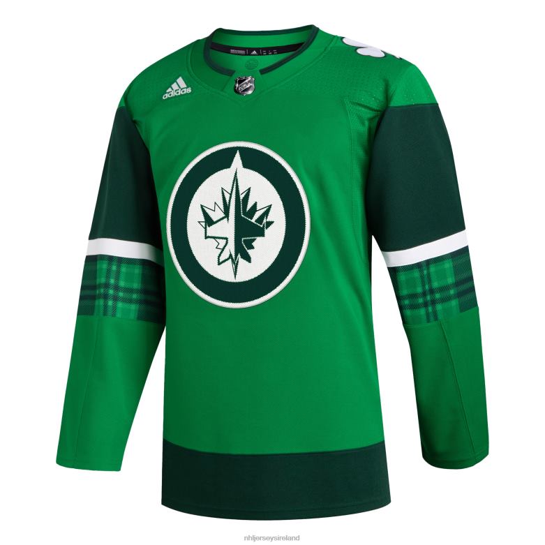 NHL Men Winnipeg Jets Adidas Kelly Green 2023 St Patrick\S Day Primegreen Authentic Jersey D002V1529 Clothing