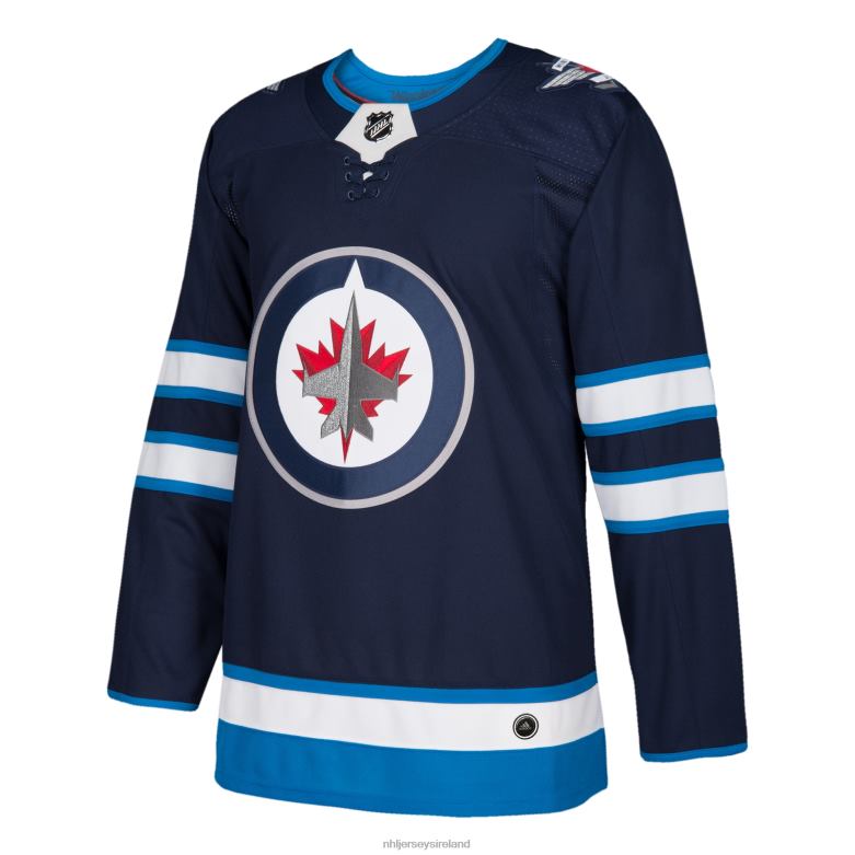 NHL Men Winnipeg Jets Adidas Navy Home Authentic Blank Jersey D002V1412 Clothing