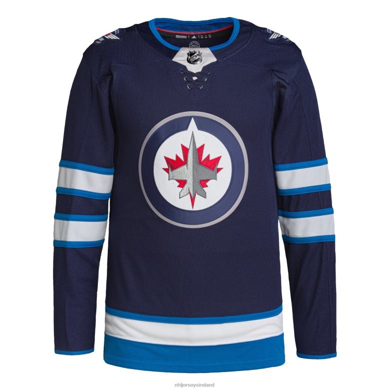 NHL Men Winnipeg Jets Adidas Navy Home Authentic Pro Jersey D002V1668 Clothing