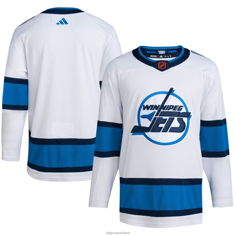 NHL Men Winnipeg Jets Adidas White Reverse Retro 20 Authentic Blank Jersey D002V1107 Clothing