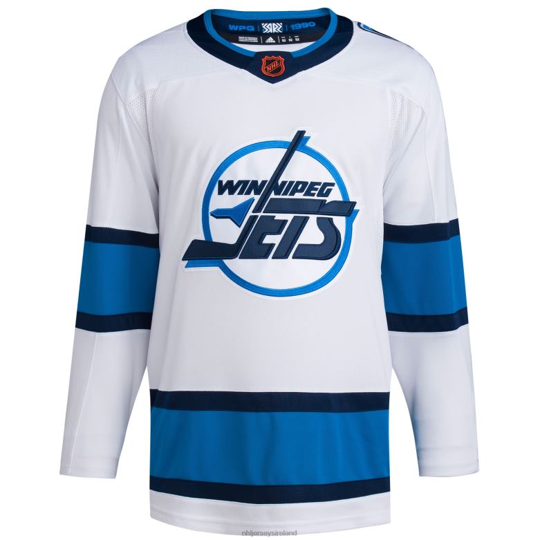 NHL Men Winnipeg Jets Adidas White Reverse Retro 20 Authentic Blank Jersey D002V1107 Clothing