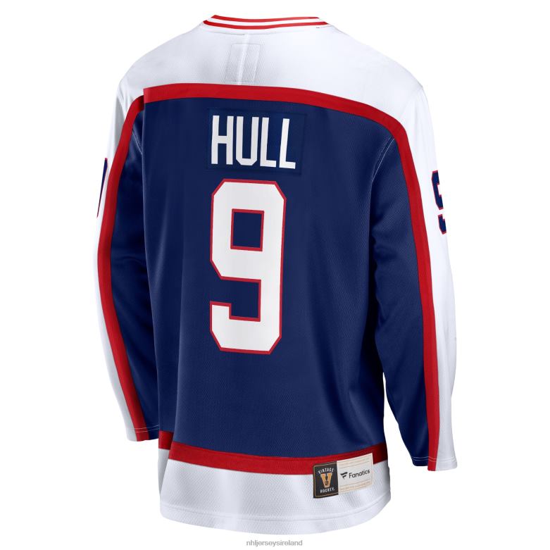 NHL Men Winnipeg Jets Bobby Hull Fanatics Branded Navy Breakaway Retired Player Jersey D002V763 Clothing