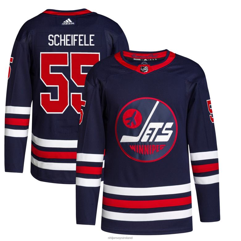 NHL Men Winnipeg Jets Mark Scheifele Adidas 2021/22 Alternate Primegreen Authentic Pro Player Jersey D002V1156 Clothing