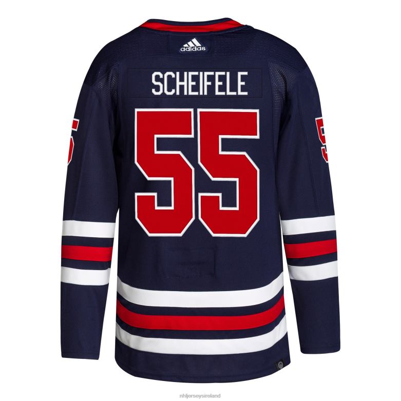 NHL Men Winnipeg Jets Mark Scheifele Adidas 2021/22 Alternate Primegreen Authentic Pro Player Jersey D002V1156 Clothing