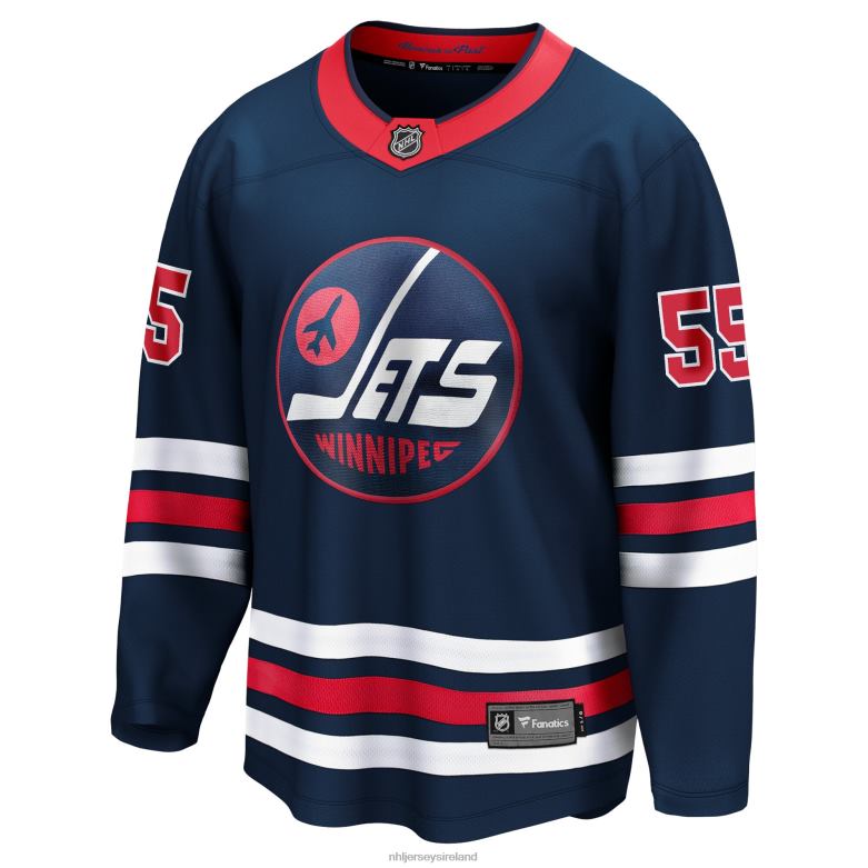 NHL Men Winnipeg Jets Mark Scheifele Fanatics Branded 2021/22 Alternate Premier Breakaway Player Jersey D002V1448 Clothing