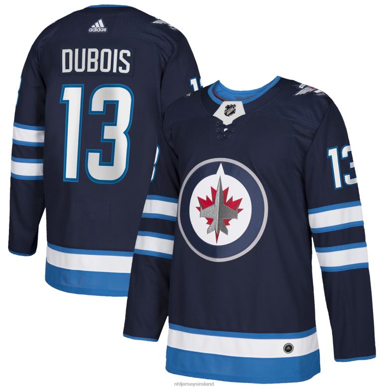 NHL Men Winnipeg Jets Pierre-Luc Dubois Adidas Navy Home Authentic Player Jersey D002V2015 Clothing