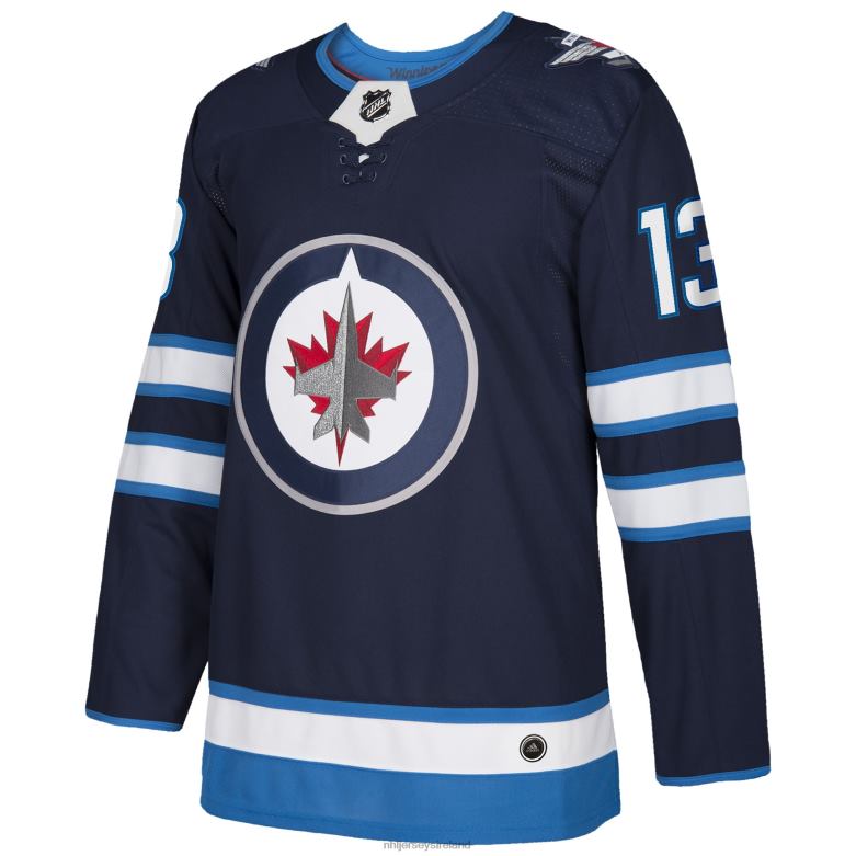 NHL Men Winnipeg Jets Pierre-Luc Dubois Adidas Navy Home Authentic Player Jersey D002V2015 Clothing