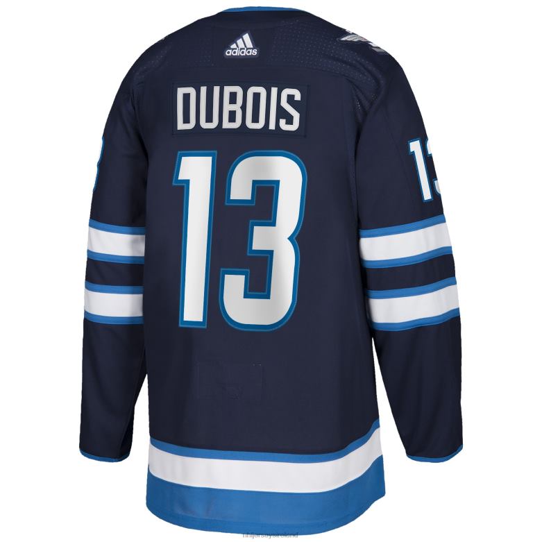 NHL Men Winnipeg Jets Pierre-Luc Dubois Adidas Navy Home Authentic Player Jersey D002V2015 Clothing