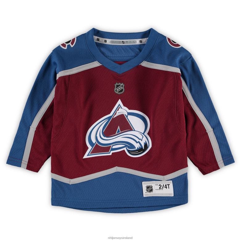 NHL Toddler Colorado Avalanche Nathan Mackinnon Burgundy Home Replica Player Jersey D002V433 Clothing